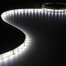 Ruban LED Blanc Froid 24V 10mm x 5m adhésif 300 LEDS IP61