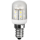 Lampe LED spéciale frigo E14, 1W2 230V, blanc chaud