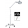 Lampe loupe LED pro avec étau et base à roulettes 5 dioptries Weelko (14 LEDS)