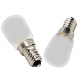 Lampe LED Filament type frigo E14 1W5 230V blanc froid 