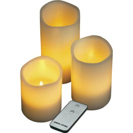 Lampes d'ambiance, bougies LED