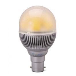 Ampoule LED B22 8W 230V blanc chaud 500 Lumens