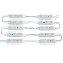 Kit 10 Modules LED 12V rectangulaires blanc froid