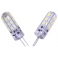 Lampe LED G4 silicone 1W5 12V AC/DC blanc chaud diamètre 9,5 mm