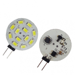 Lampe LED G4 10-30V 2W5 blanc froid diamètre 30 mm