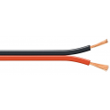 5 m Cable scindex méplat rouge-noir 4 mm2
