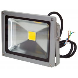 Projecteur LED 20W 12/24V Blanc Chaud IP65 extérieur