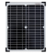 Kit panneau solaire 20W Mono 12V av régulateur 5A et batterie