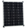 Kit panneau solaire 80W Mono 12V avec régulateur 10A et batterie