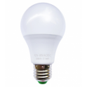 Ampoule LED bulbe E27, 9W 12V-24V AC/DC, blanc chaud 3500°K